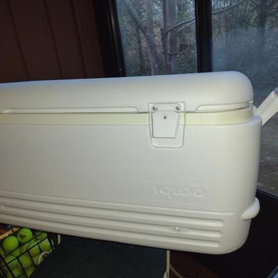 Igloo Cooler- 100 Quart Capacity- Approx 16 3/4" Tall x 17 1/4" Wide x 35 1/4" Long
