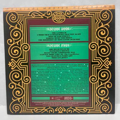 Vintage 33 RPM Vinyl Albums - Kenny Rogers and Jim Croce