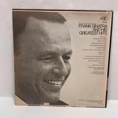 2 Vintage Vinyl 33 RPM Record Albums - Frank Sinatra and Neil Diamond