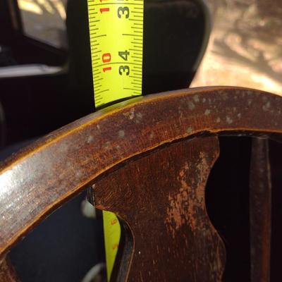Wooden Rocking Chair- Approx 22" in Diameter