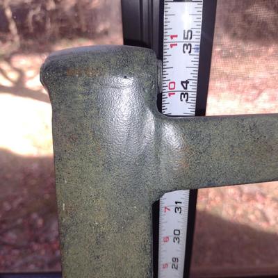 Metal Patio Chair- Approx 24 1/4" in Diameter