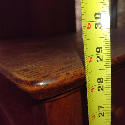 Wooden Wash Stand Cabinet- Approx 33" x 19" x 28 3/4" Tall