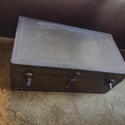 Storage Trunk- Measures Approx 30 1/2" x 16 3/4" x 13" Tall