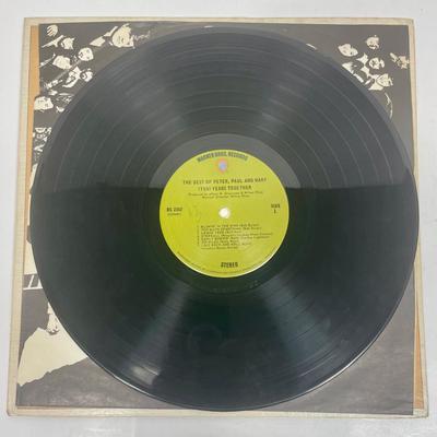 Vintage 33RPM Vinyl Album Pair - Neil Sadaka and Peter, Paul & Mary