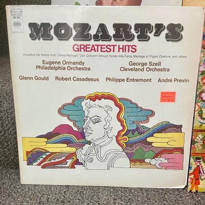 4 Vintage 33RPM Vinyl Albums: Rossini, Mozart, Brahms and Debby Kerner