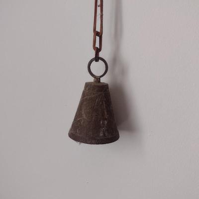 String of Brass Bells- Hangs Approx 33 1/2" Long