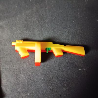 MACHINE DART GUN ON BOARD AND TOY MACHINE GUN