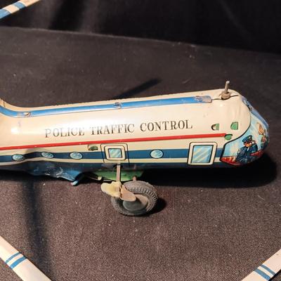 TIN LITHO POLICE TRAFFIC CONTROL HELICOPTER