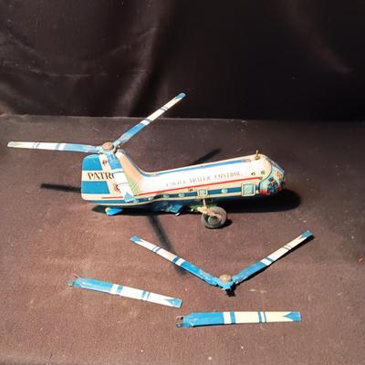 TIN LITHO POLICE TRAFFIC CONTROL HELICOPTER
