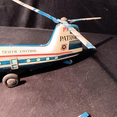 TIN LITHO POLICE TRAFFIC CONTROL HELICOPTER