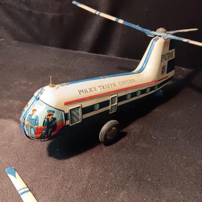TIN LITHO POLICE TRAFFIC CONTROL HELICOPTER