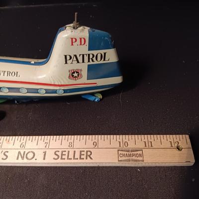 TIN LITHO POLICE TRAFFIC CONTROL HELICOPTER
