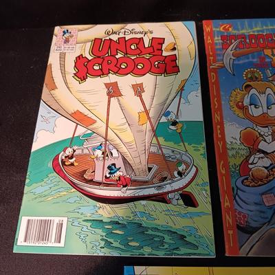 3 DONALD DUCK'S UNCLE SCROOGE COMIC BOOKS