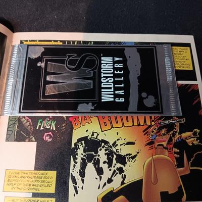 MILLENNIUM AND DEATHBLOW COMIC BOOKS (INCLUDES A PACK OF TRADING CARDS)