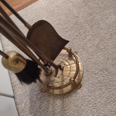 Fireplace Tool Set with Rack