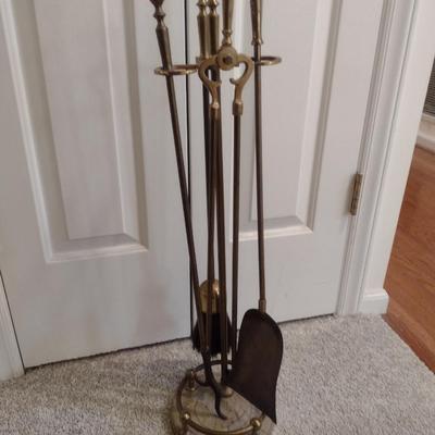 Fireplace Tool Set with Rack