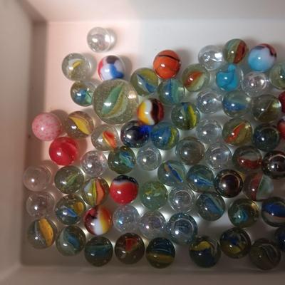A COLLECTION OF MARBLES
