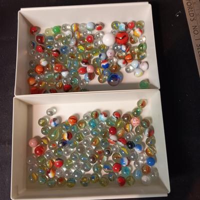 A COLLECTION OF MARBLES