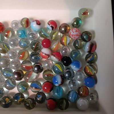 A COLLECTION OF MARBLES