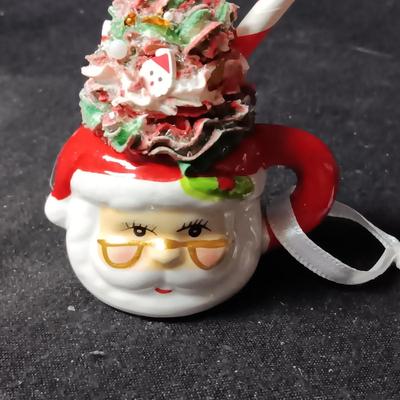 MR CHRISTMAS SANTA ORNAMENT