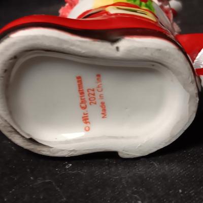 MR CHRISTMAS SANTA BOOT ORNAMENT