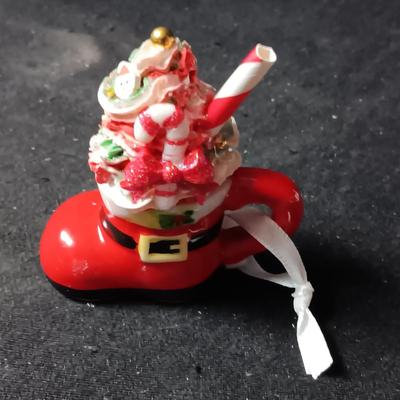 MR CHRISTMAS SANTA BOOT ORNAMENT