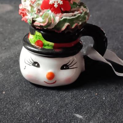 MR CHRISTMAS SNOWMAN ORNAMENT