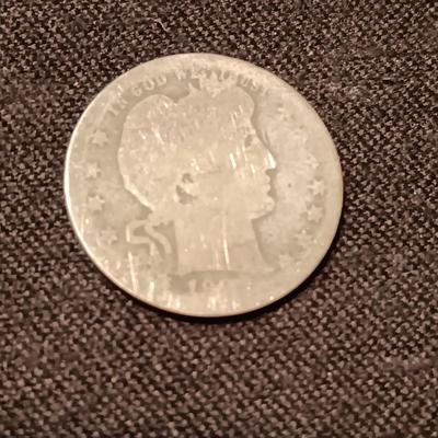 1 EARLY BARBER HALF DOLLAR MINT D