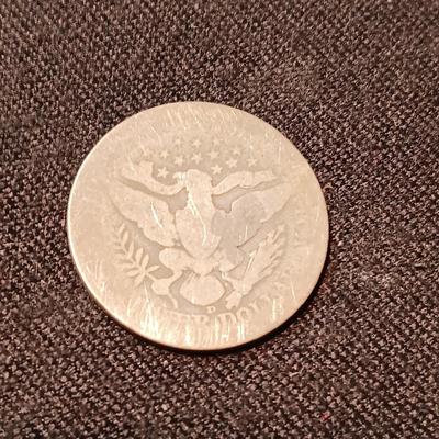 1 EARLY BARBER HALF DOLLAR MINT D