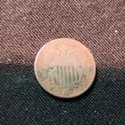 1868 SHIELD NICKEL