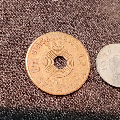 OKLAHOMA AND KANSAS TAX TOKENS