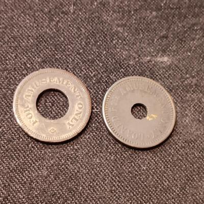 AMUSEMENT TOKENS