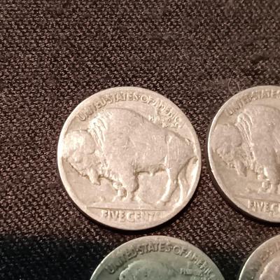 4 INDIAN HEAD NICKELS