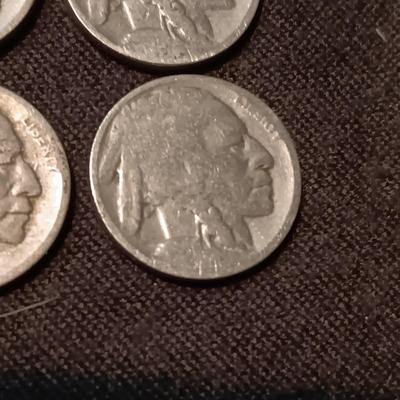 4 INDIAN HEAD NICKELS
