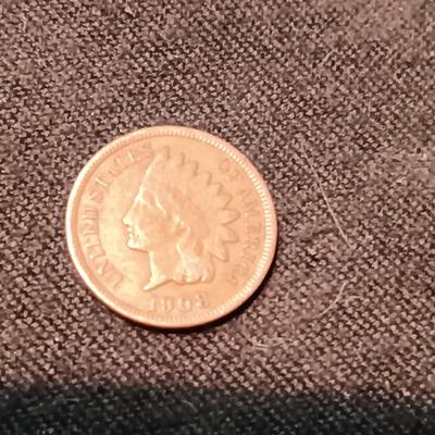 1908 INDIAN HEAD PENNY