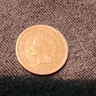 1908 INDIAN HEAD PENNY