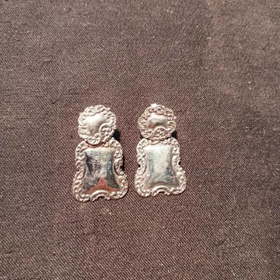 STERLING SILVER PIERCED EARRINGS