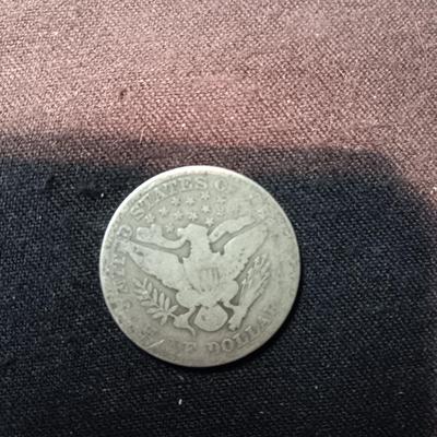 1911 BARBER SILVER QUARTER