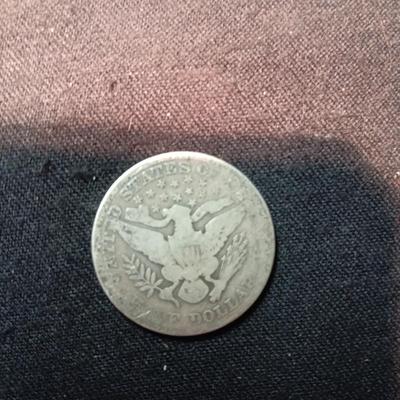 1911 BARBER SILVER QUARTER