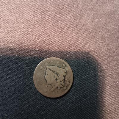 EARLY CORONET HEAD LARGE CENT