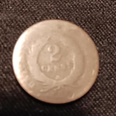 1867 TWO CENT