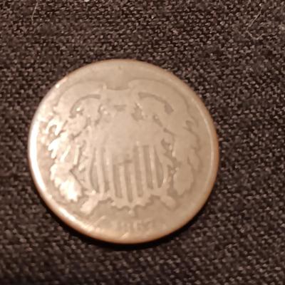 1867 TWO CENT