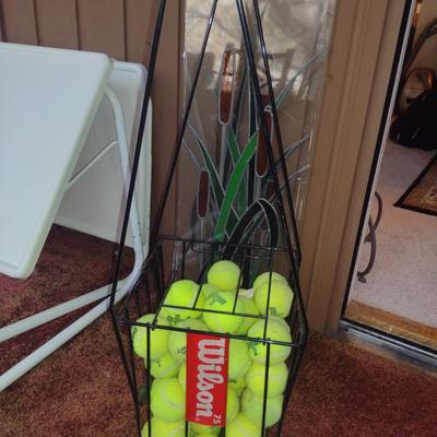 Wilson Tennis Ball Collection Basket