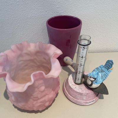 Pink & purple decor