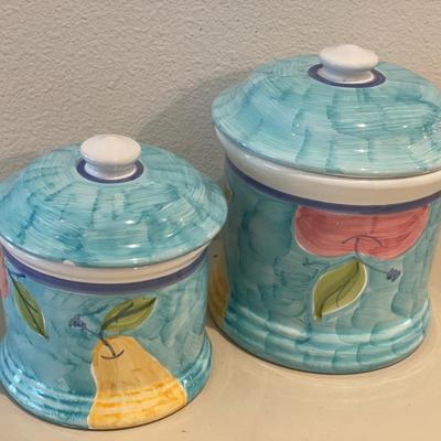 Made in Italy canister set of 2