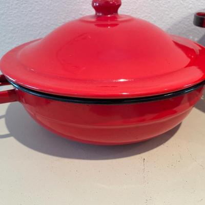 3 metal kitchen items