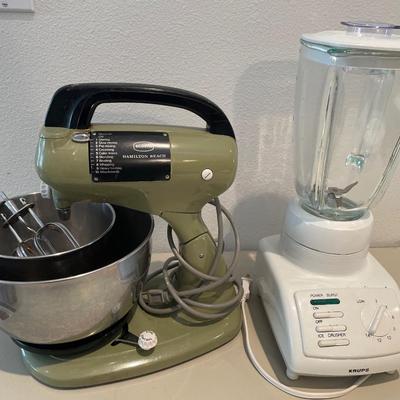 Krups blender & Scovill HB Mixer