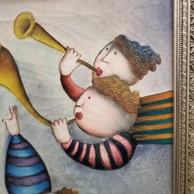 Joyce Robal Whimsical Art Lithograph
