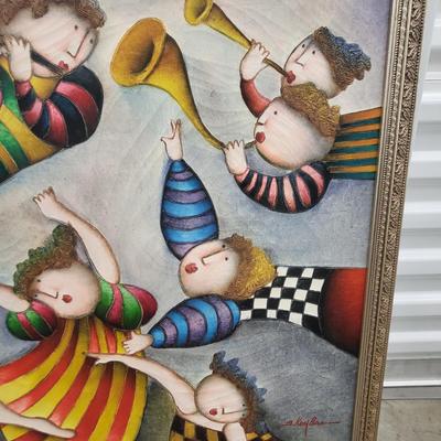 Joyce Robal Whimsical Art Lithograph