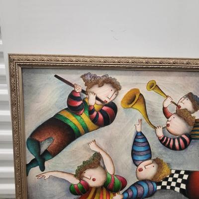 Joyce Robal Whimsical Art Lithograph